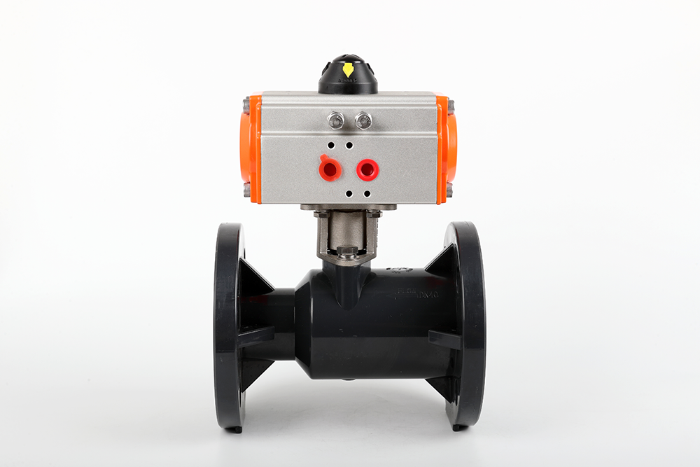 成安气动法兰一体球阀